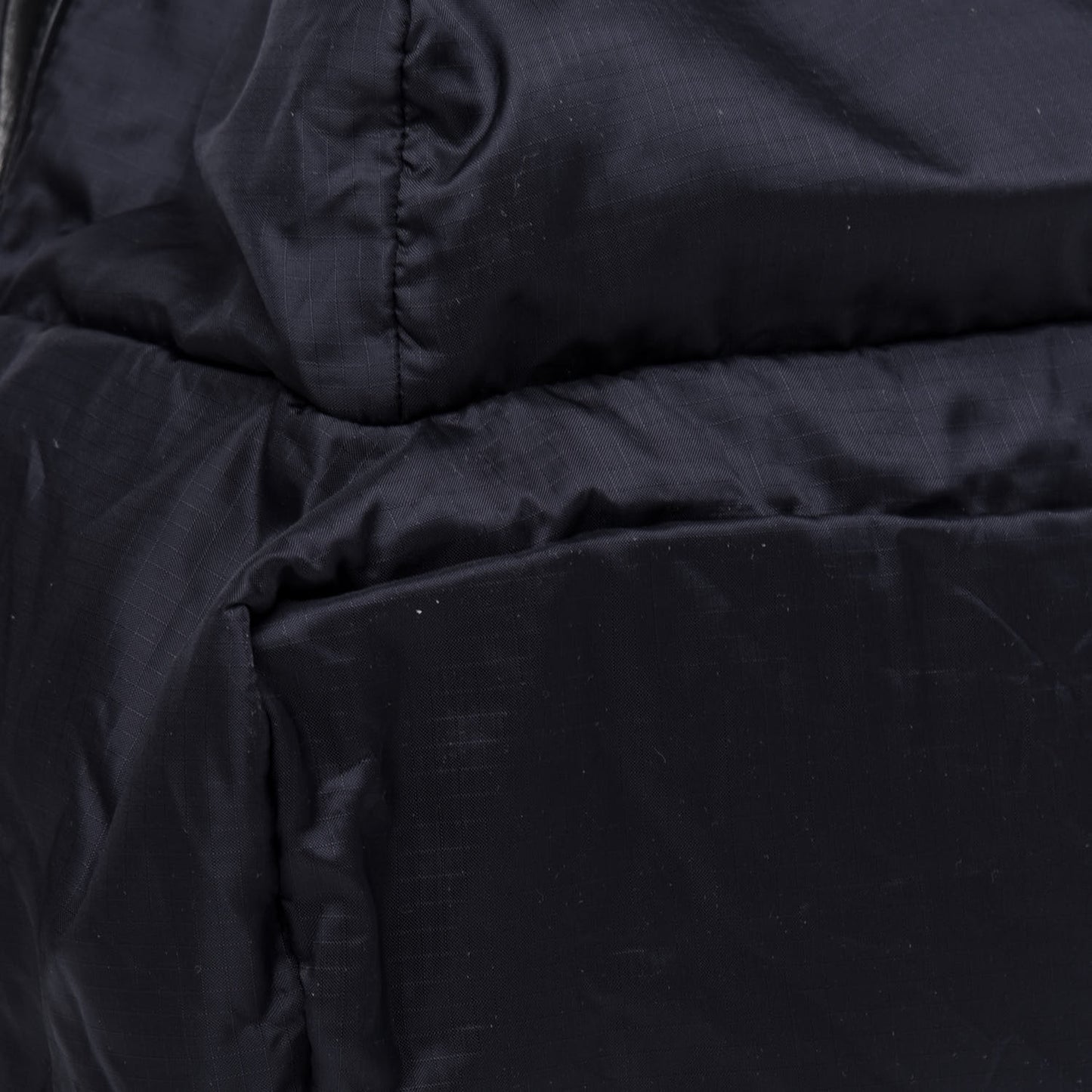 Nylon City Fold Up Backpack Belt Bag Navy