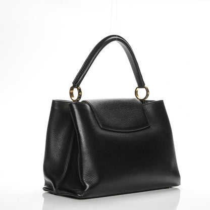 Louis Vuitton Taurillon Capucines MM Black 3 of 6