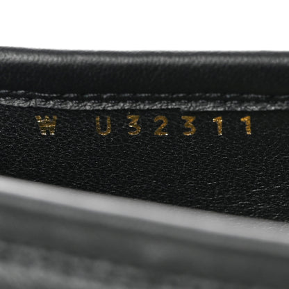 Chanel Calfskin Mens Stitched CC Loafers 40 Black 8 of 15