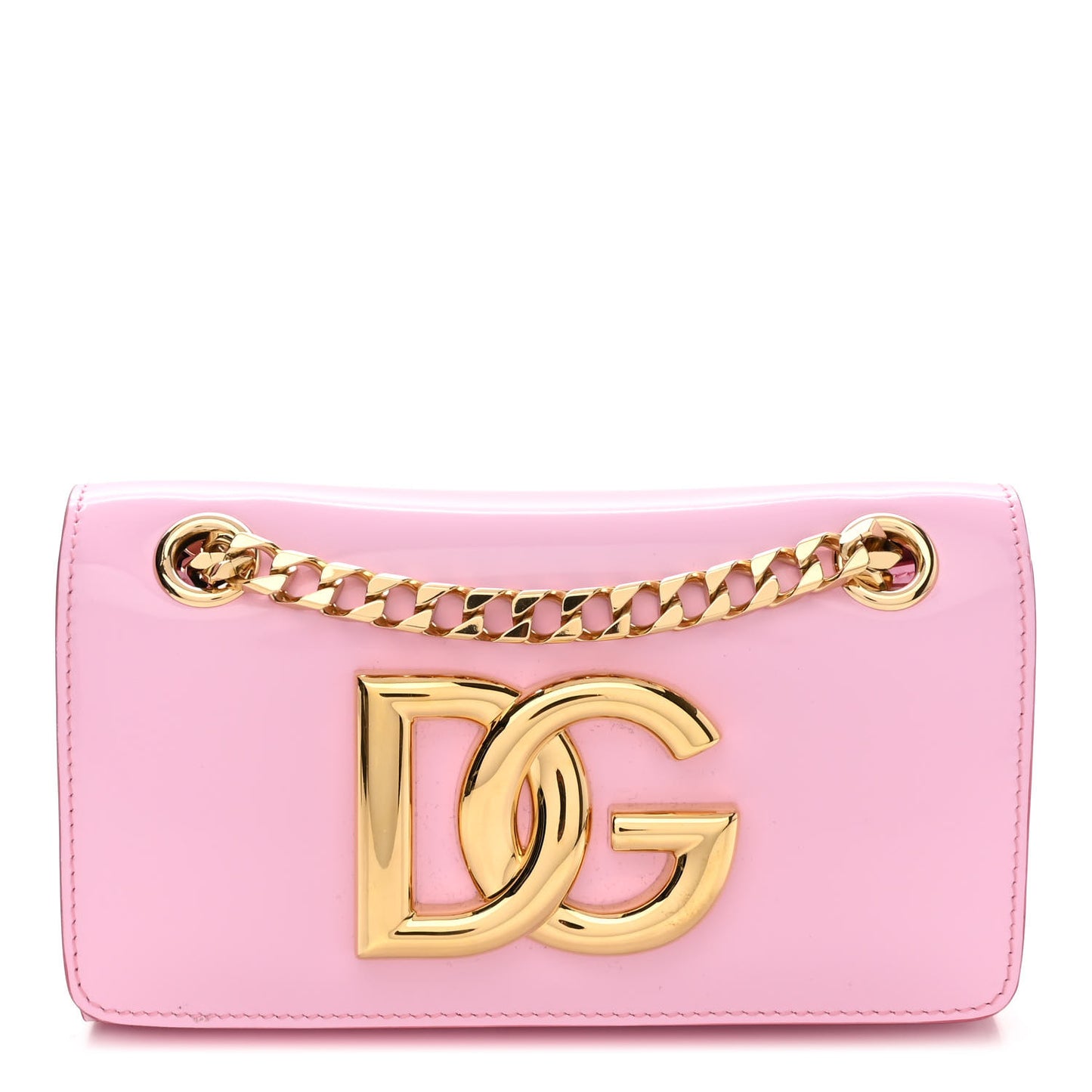 Patent Calfskin DG Millennials Crossbody Bag Candy