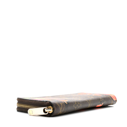 Louis Vuitton Monogram Roses Zippy Wallet 4 of 12