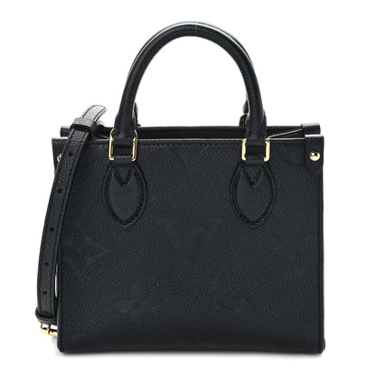 Louis Vuitton Empreinte Monogram Giant Onthego BB Black 1 of 8