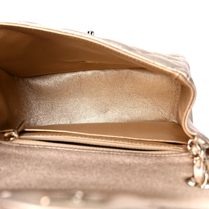 Chanel Metallic Lambskin Quilted Mini Square Flap Gold 6 of 9