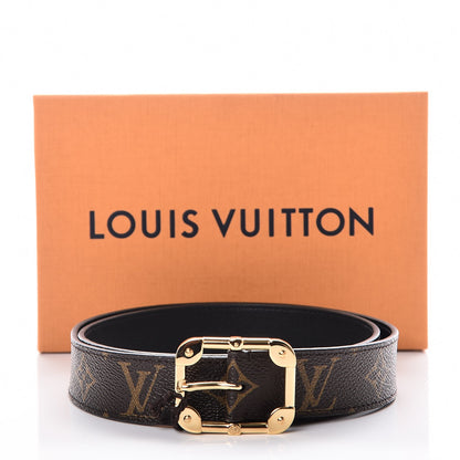 Louis Vuitton Monogram 30mm Malletier Belt 85 34 7 of 7