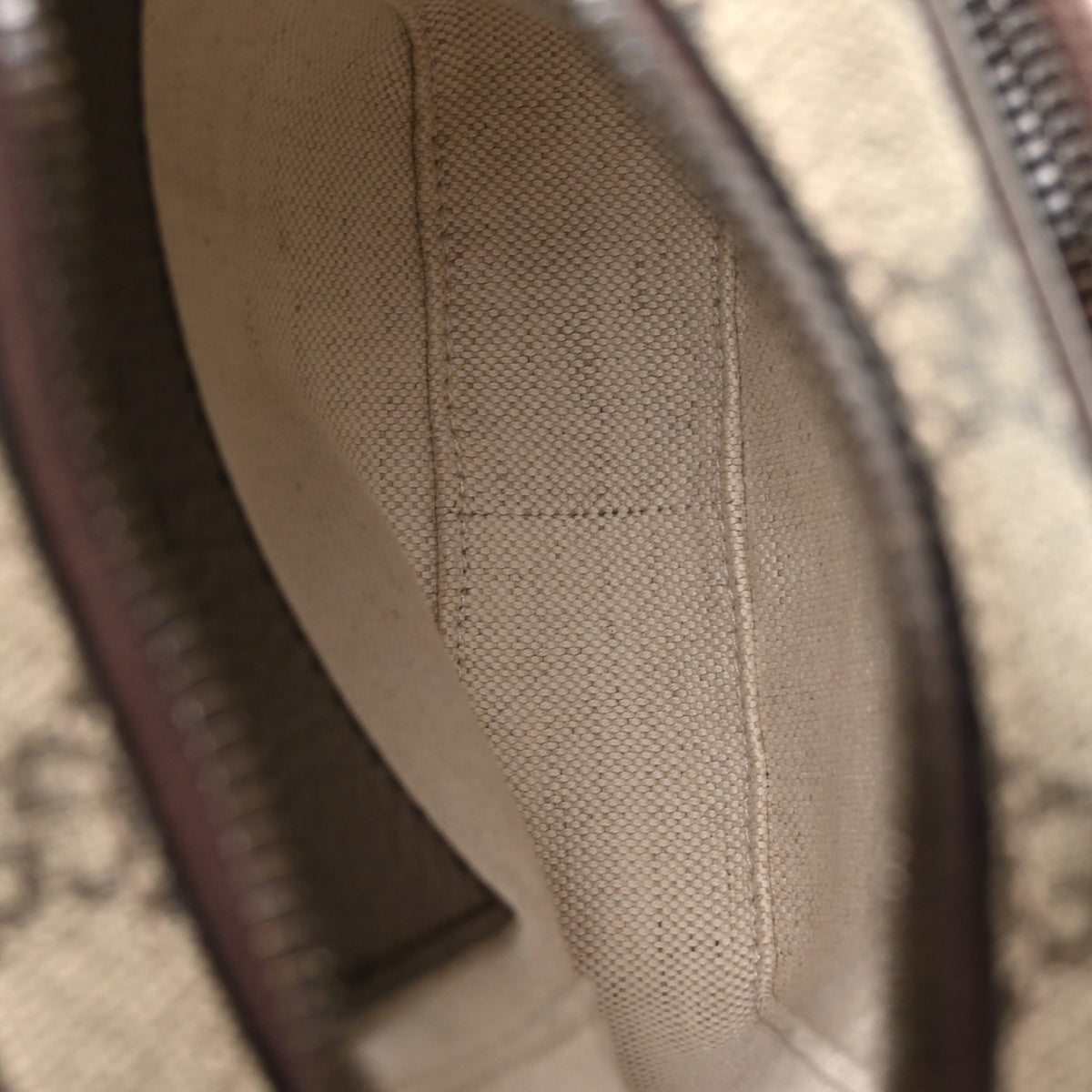 Gucci GG Supreme Monogram Web Mini Ophidia Messenger Brown 5 of 10