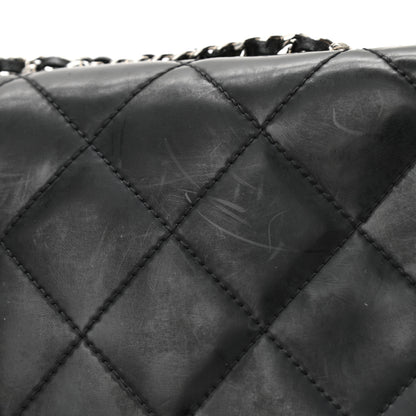 Chanel Patent Quilted Mademoiselle East West Flap Black 12 of 15