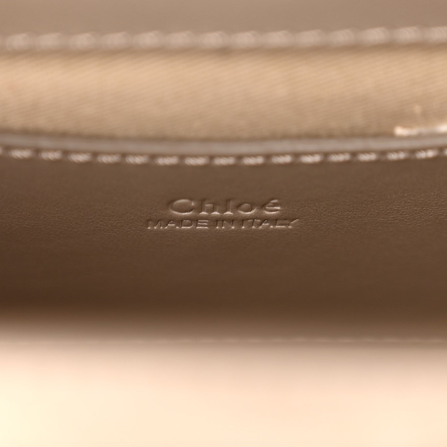 Calfskin Small Tess Bag Motty Grey
