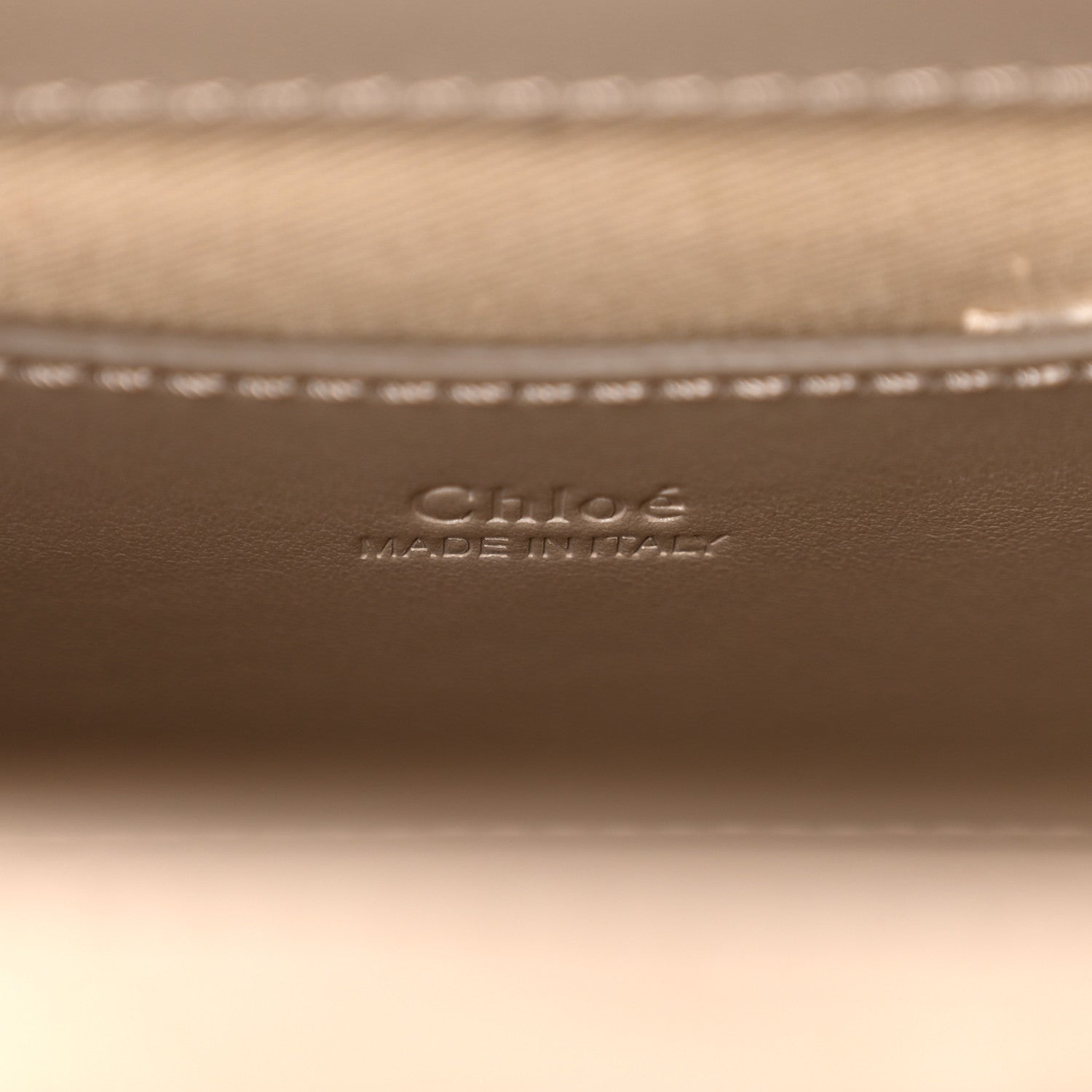 Chloe Calfskin Small Tess Bag Motty Grey 6 of 11