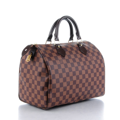 Louis Vuitton Damier Ebene Speedy 30 3 of 8