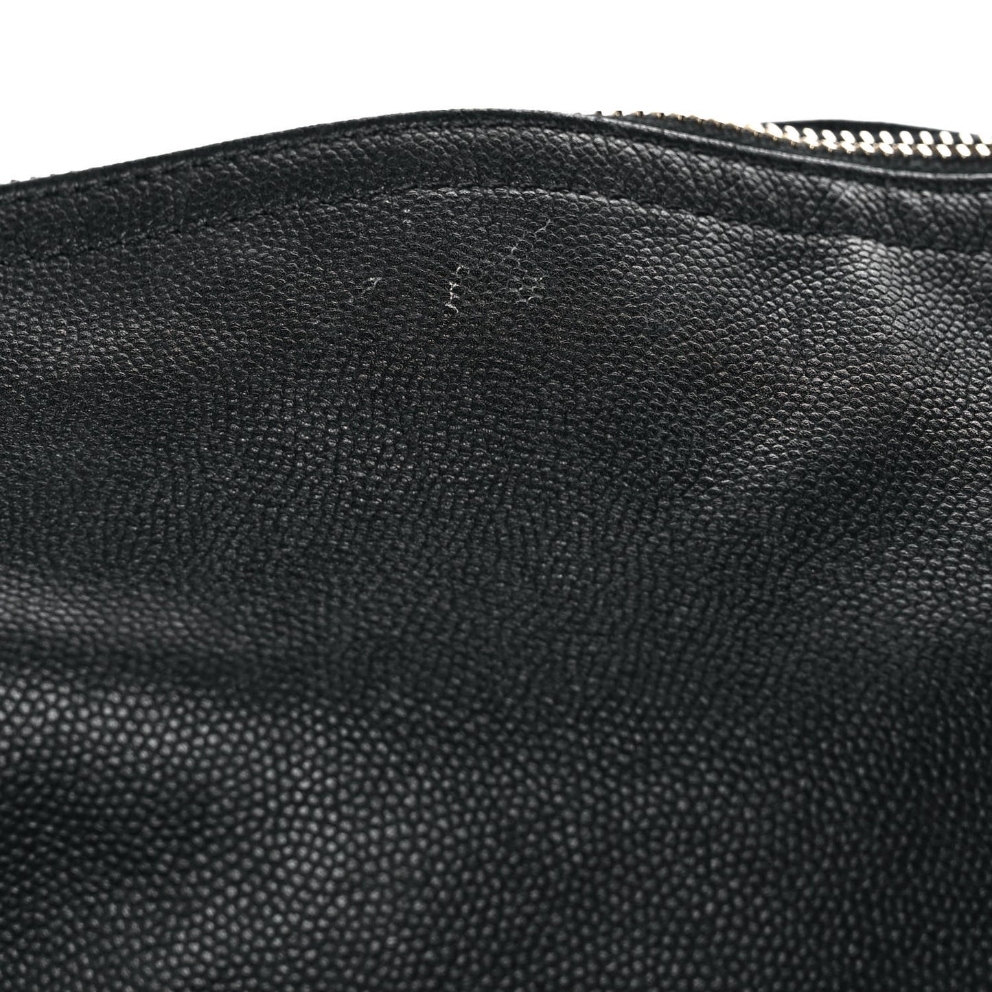 Caviar Lambskin Quilted Casual Style Hobo Black