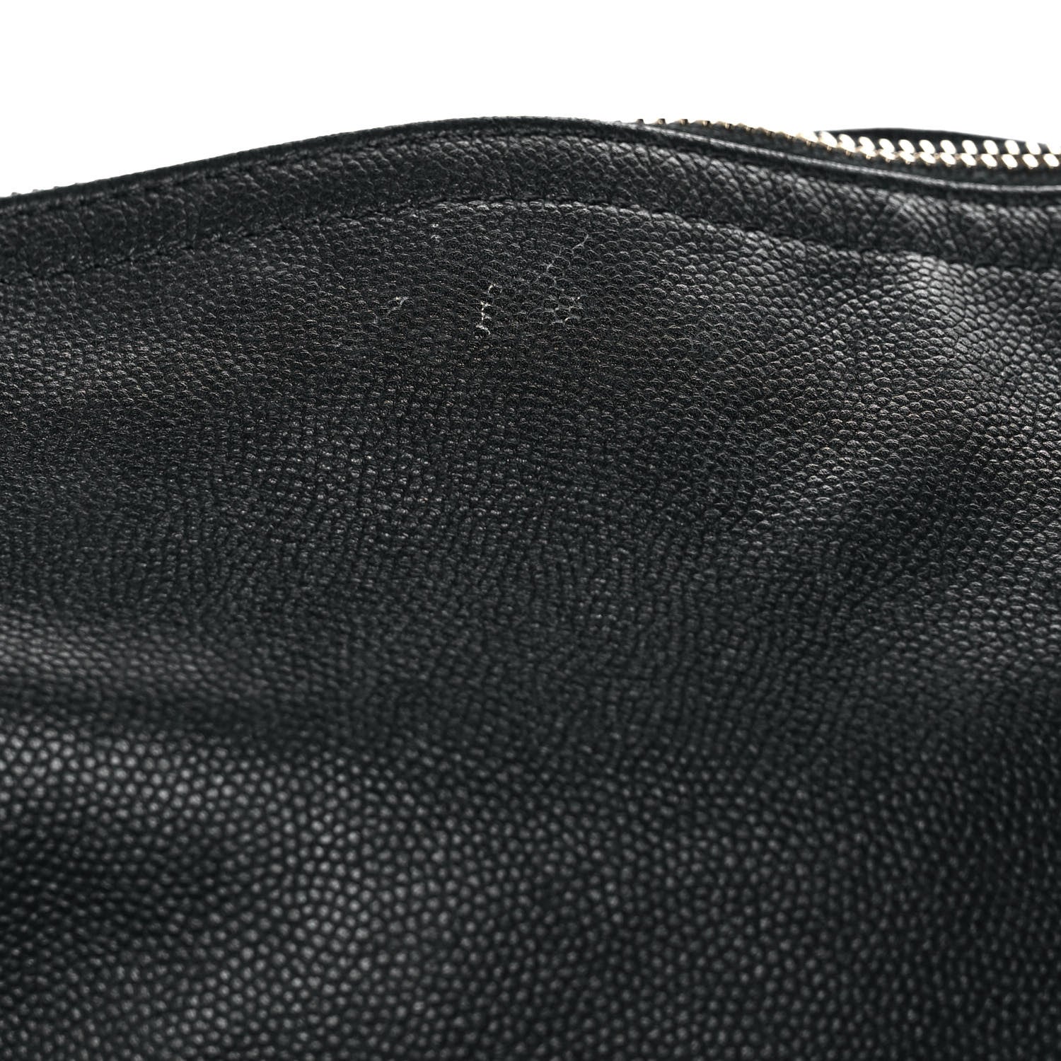 Chanel Caviar Lambskin Quilted Casual Style Hobo Black 9 of 10