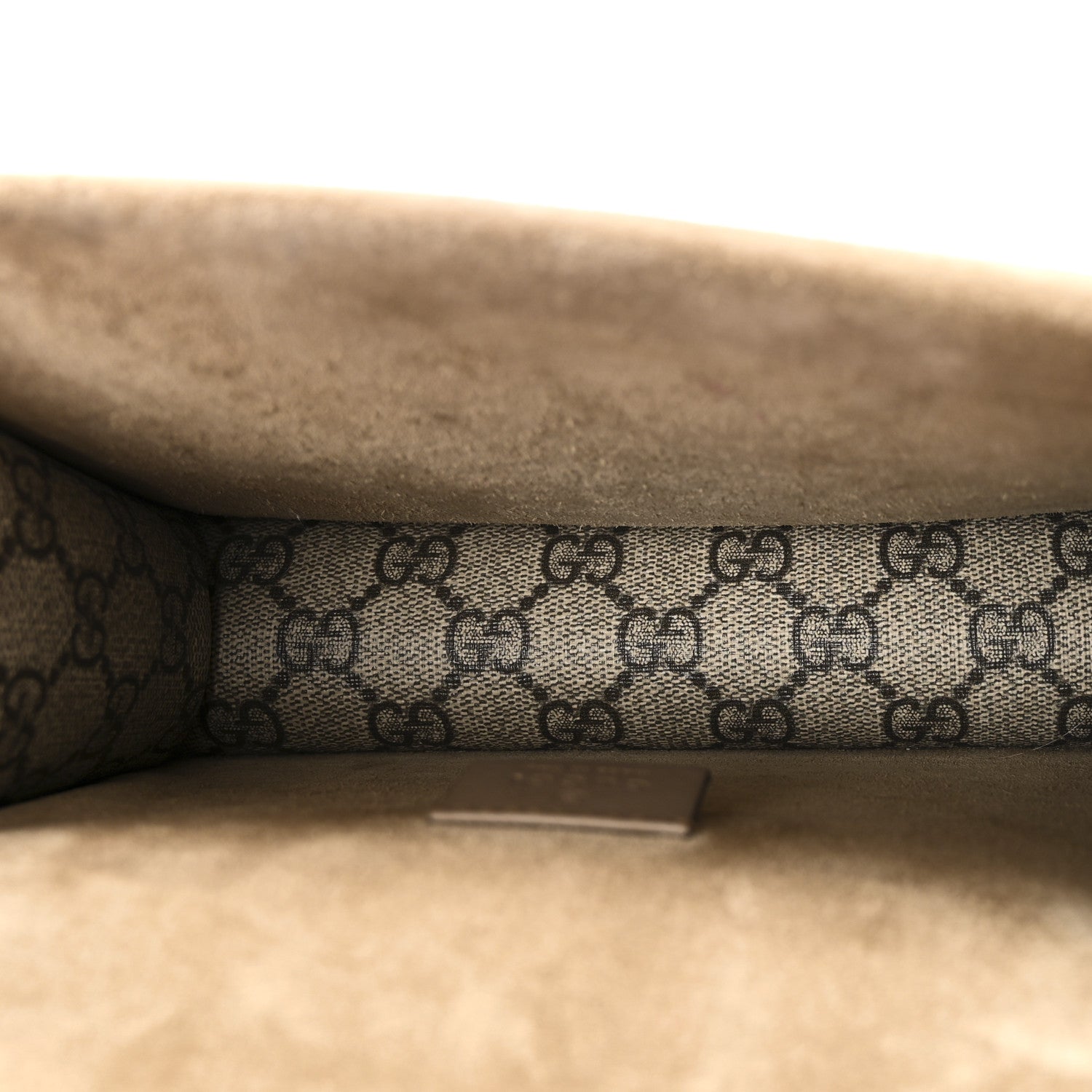 Gucci GG Supreme Monogram Mini Dionysus Shoulder Bag Taupe 5 of 10