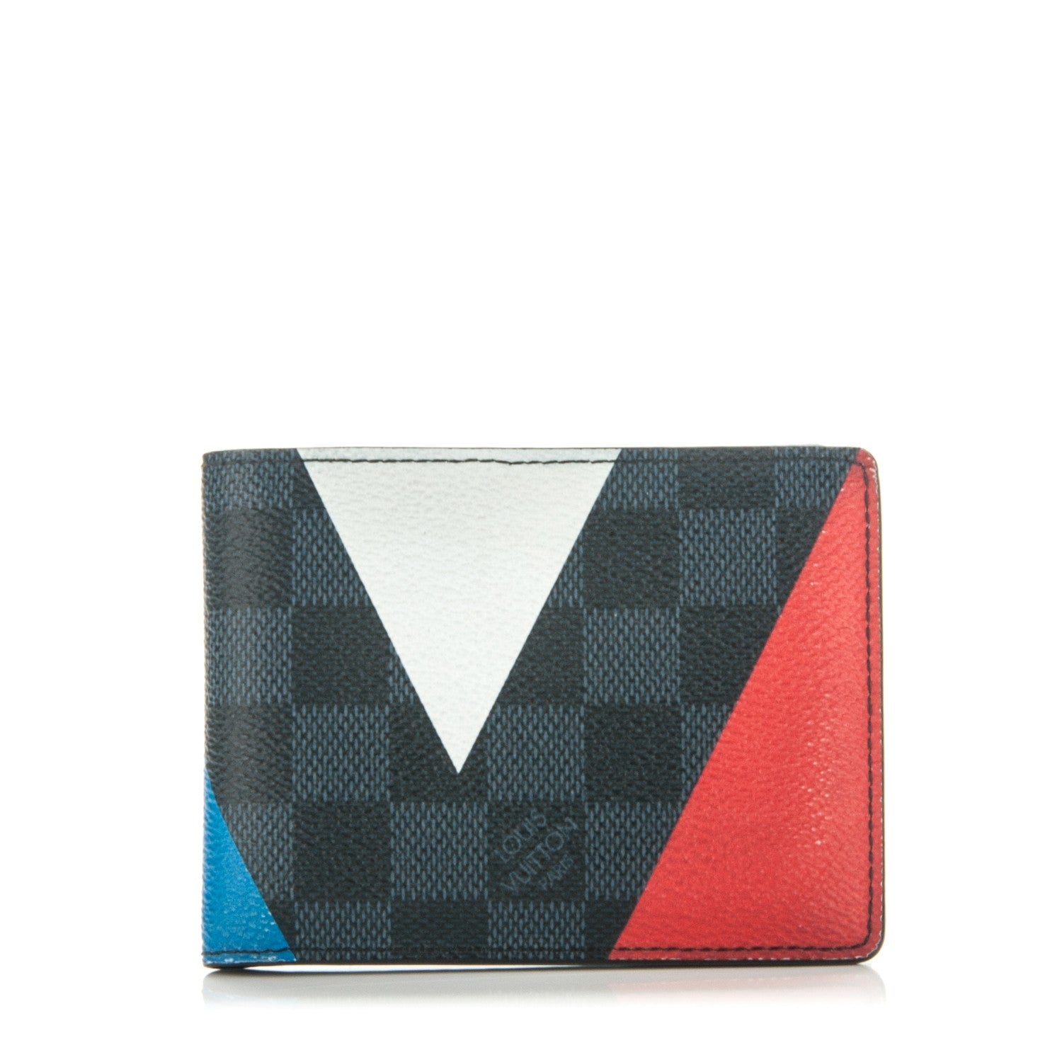 Louis Vuitton Damier Cobalt Regatta Slender Wallet 1 of 6