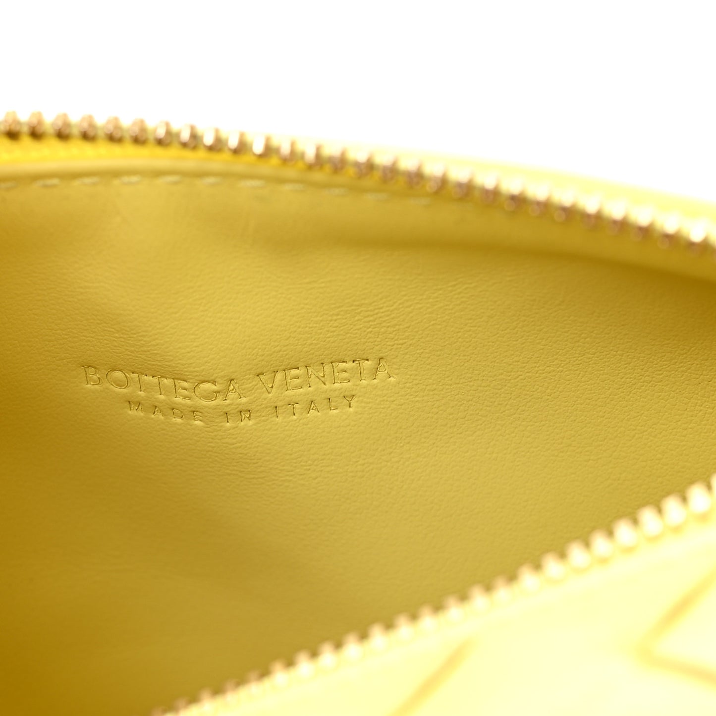 Nappa Intrecciato Mini Wallace Buttercup