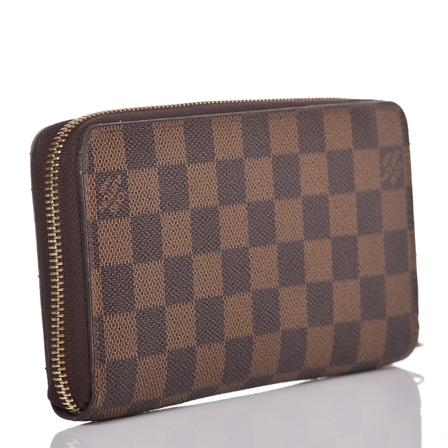 Louis Vuitton Damier Ebene Zippy Compact Wallet 3 of 7