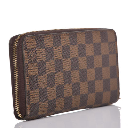 Louis Vuitton Damier Ebene Zippy Compact Wallet 3 of 7