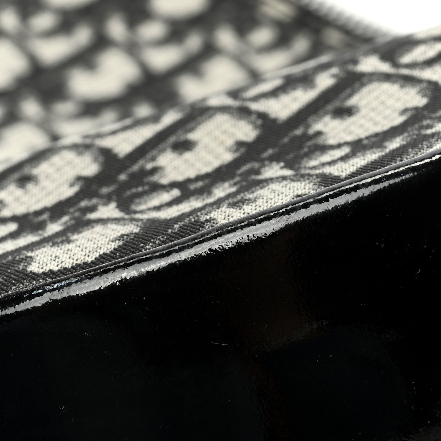 Monogram Patent Hobo Black