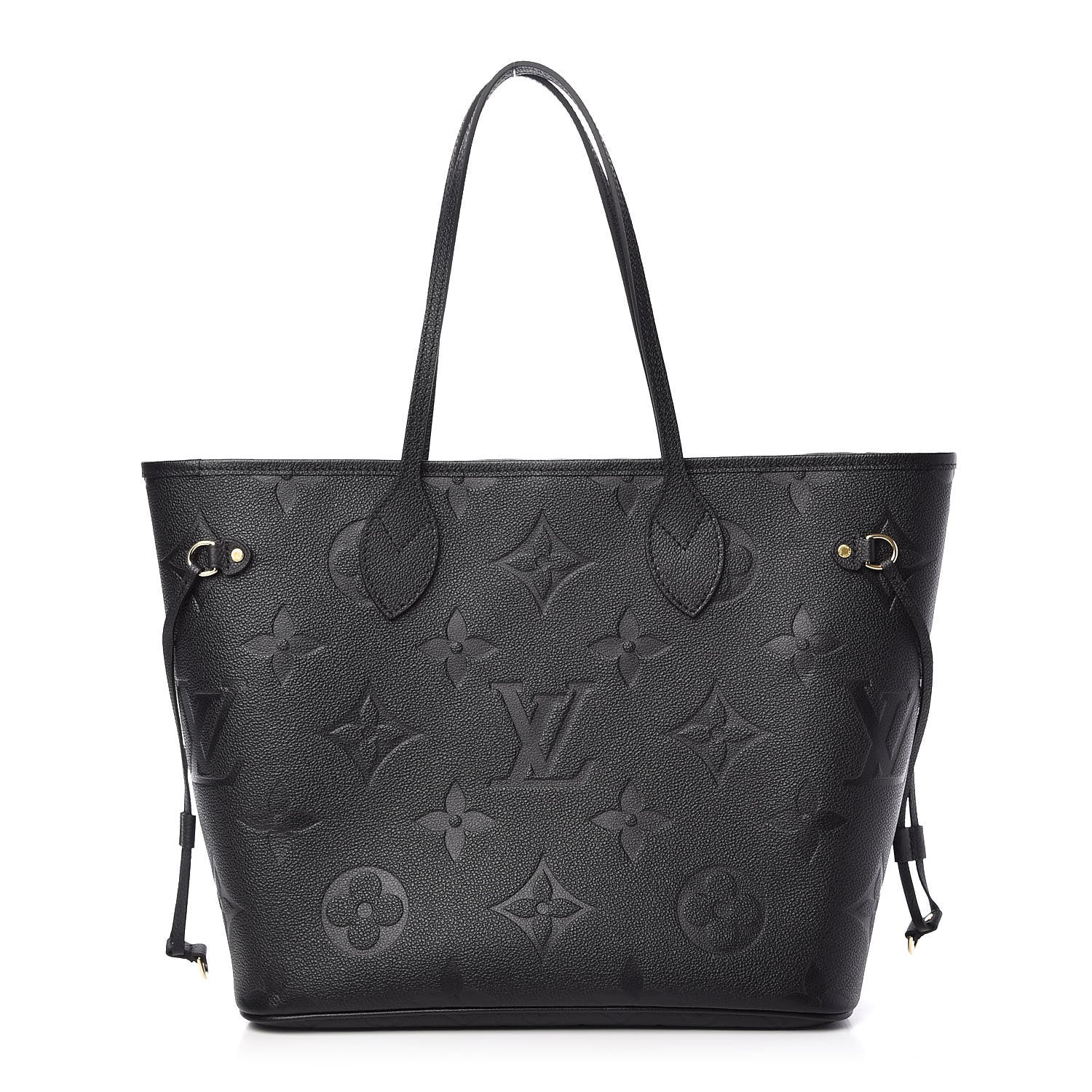 Louis Vuitton Empreinte Monogram Giant Neverfull MM Black 1 of 10