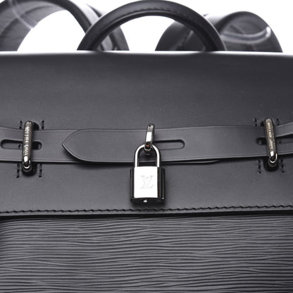 Louis Vuitton Epi Steamer Backpack Black 9 of 10