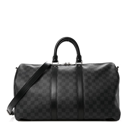 Louis Vuitton Damier Graphite Keepall Bandouliere 45 1 of 12