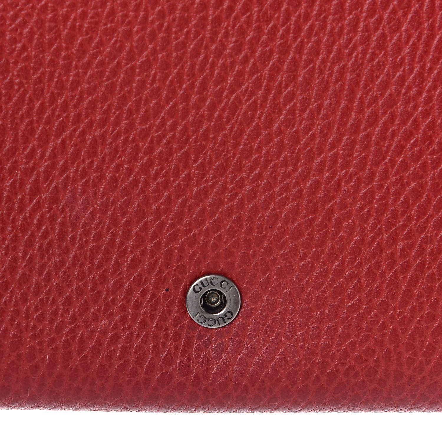 Gucci Calfskin Mini Dionysus Chain Wallet Hibiscus Red 8 of 12