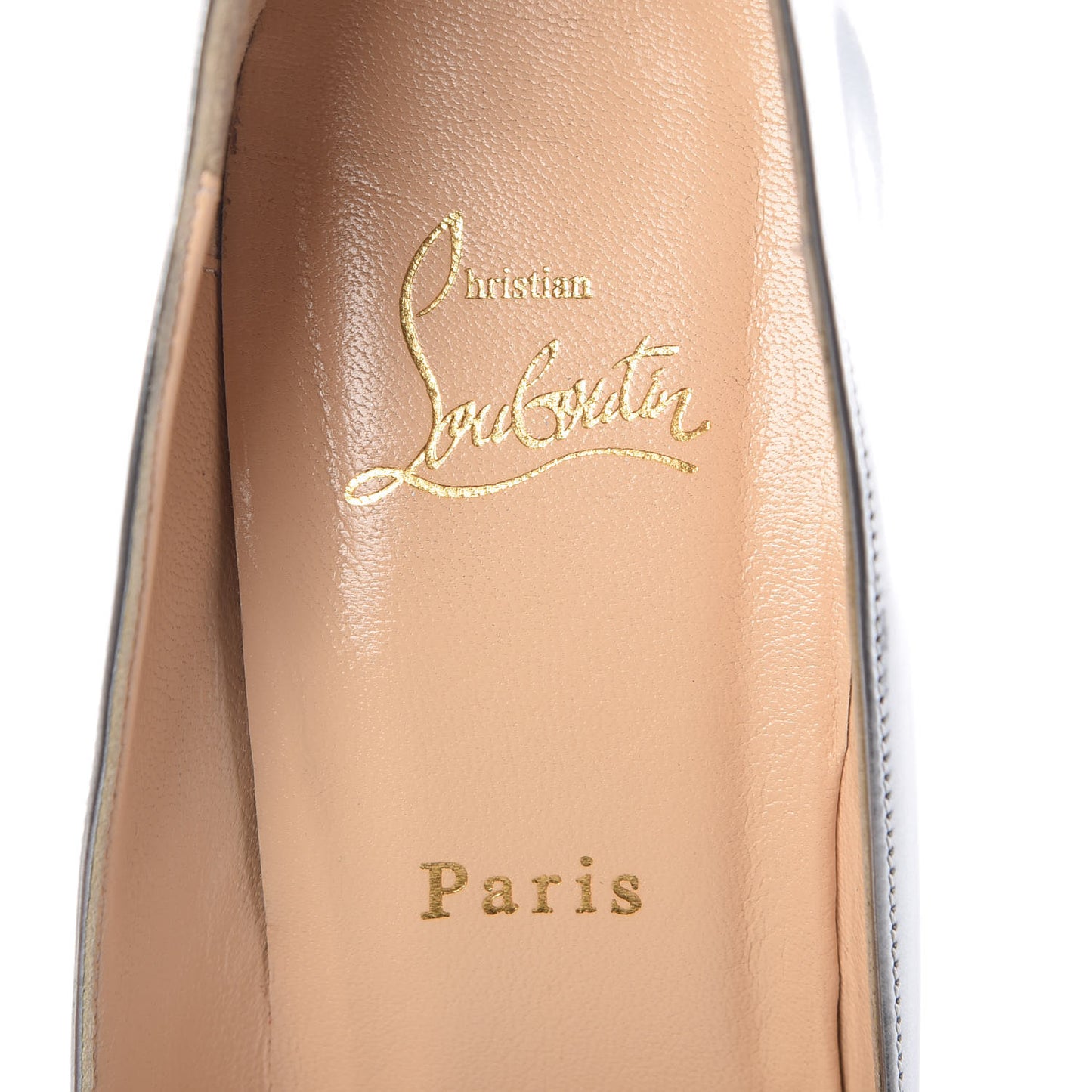 Metallic Calfskin So Kate 120 Pumps 42 Silver