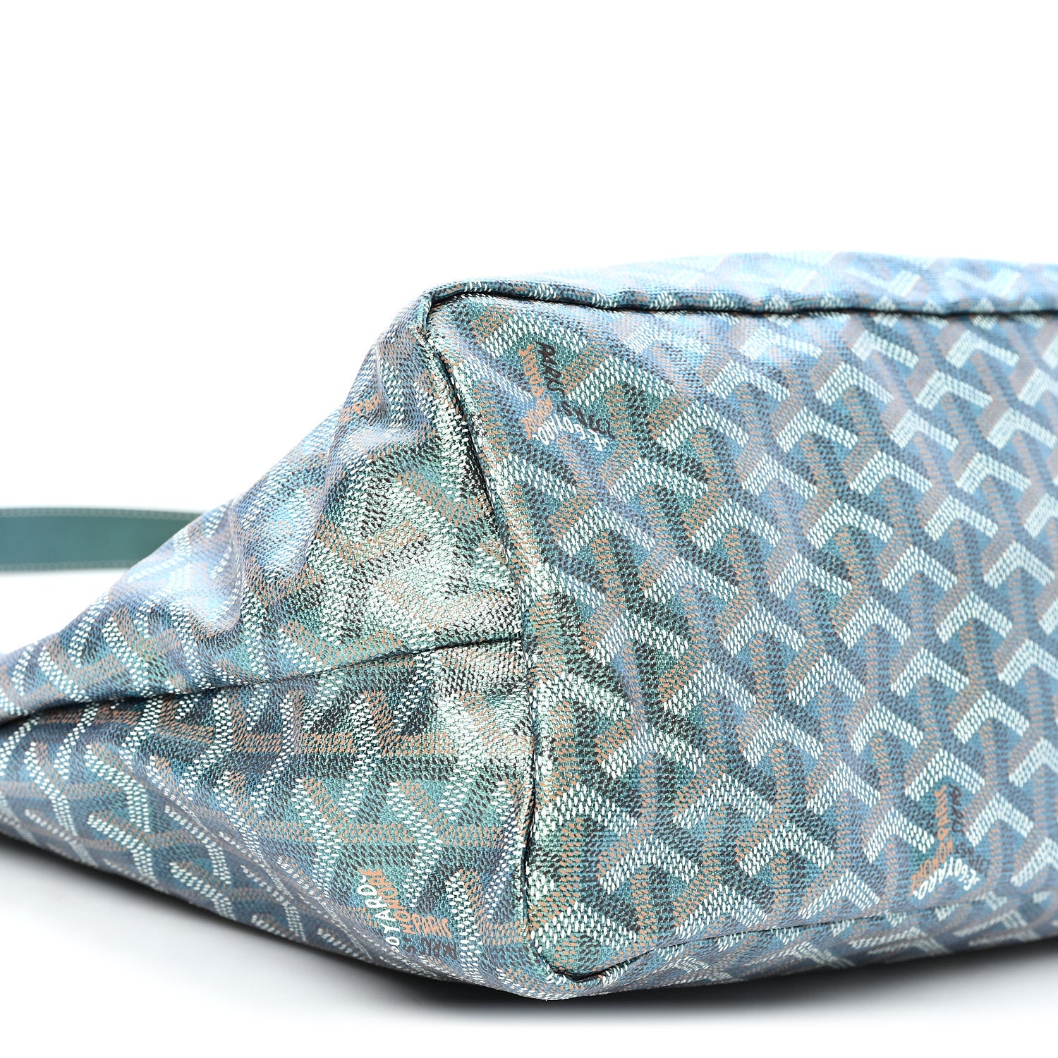 Goyard Iridescent Goyardine Boheme Hobo Pearly Green 10 of 11
