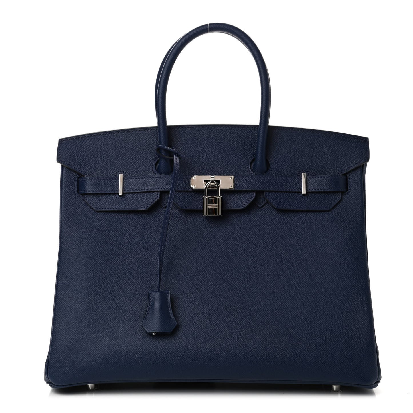 Epsom Birkin 35 Bleu Saphir