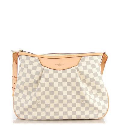 Louis Vuitton Damier Azur Siracusa MM 1 of 7