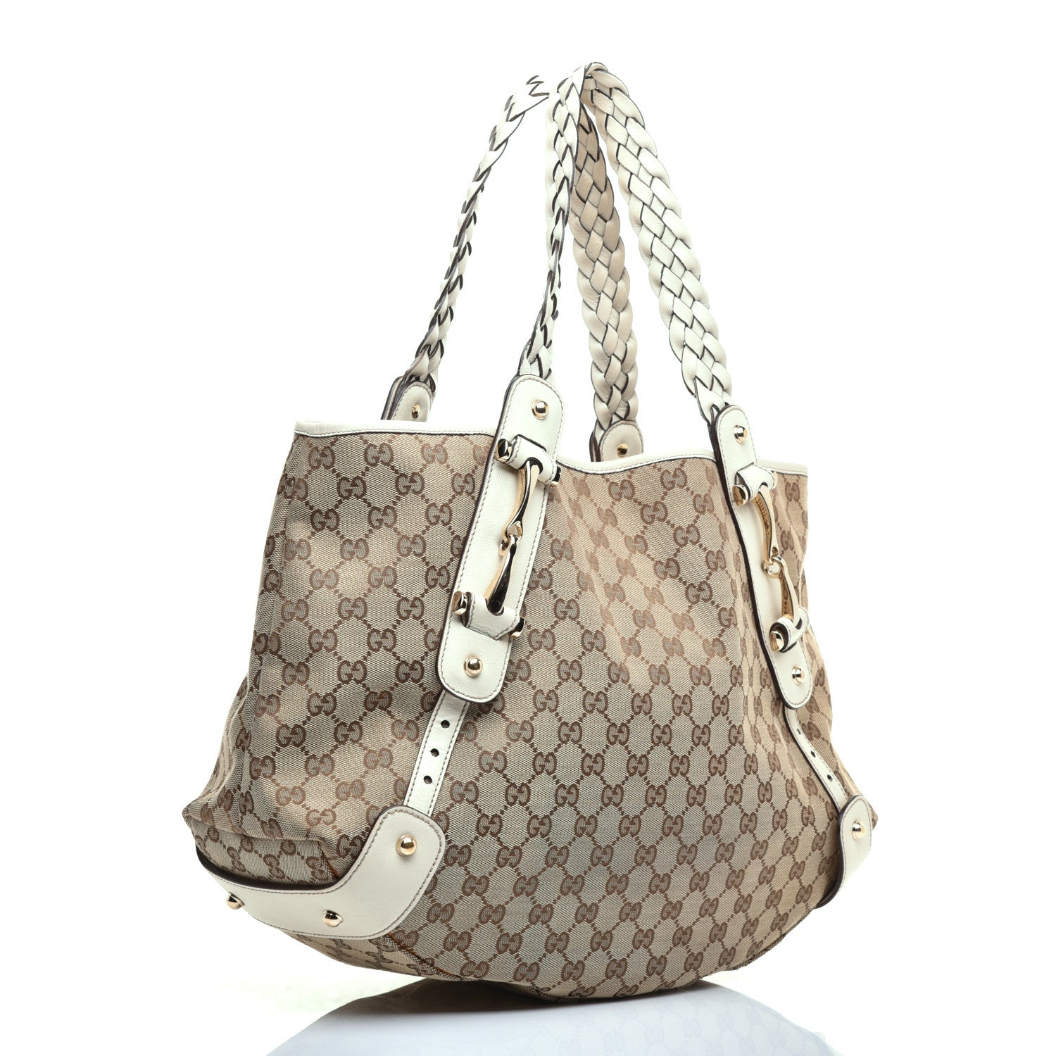 Gucci Monogram Medium Pelham Shoulder Bag Off White 3 of 9