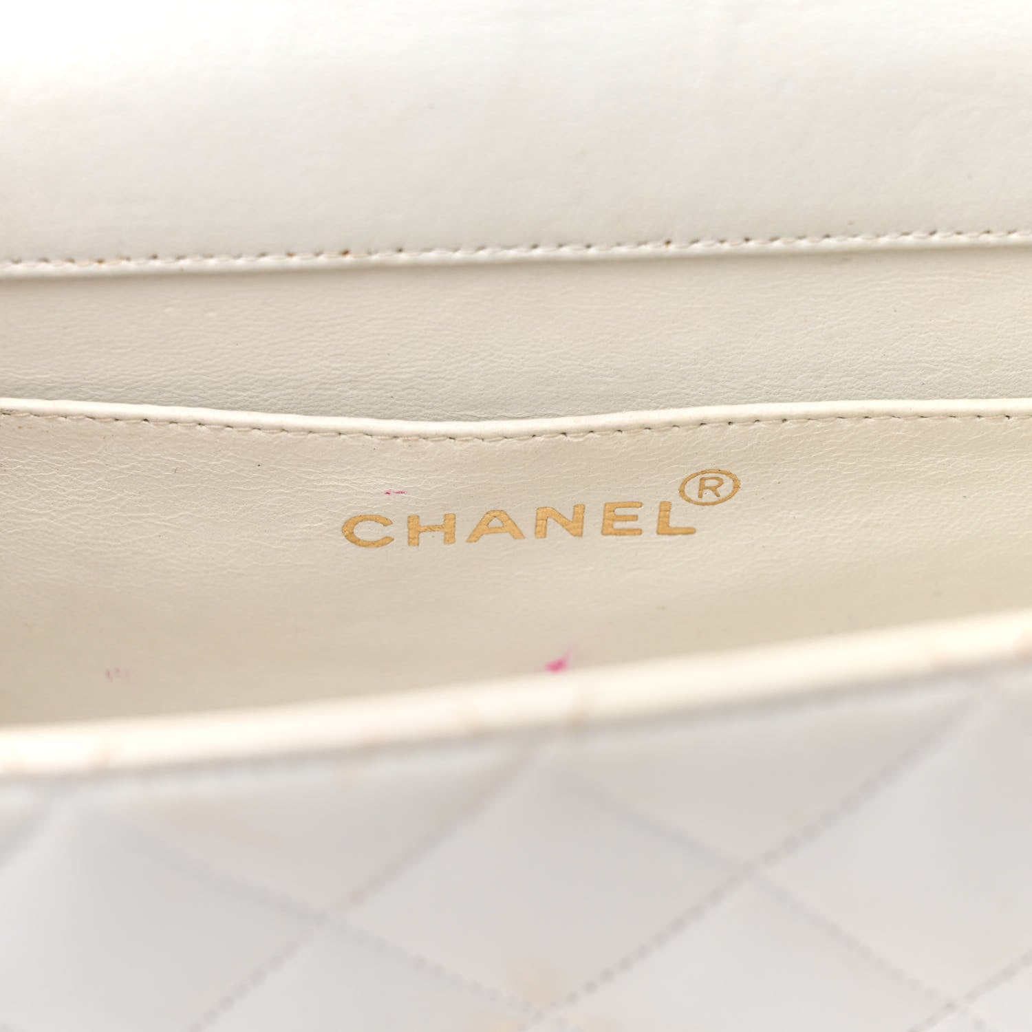 Chanel Lambskin Quilted Single Flap White 6 of 15