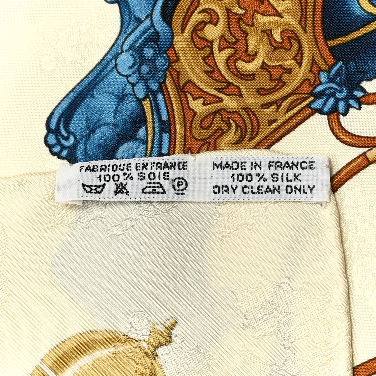 Hermes Silk Plumes Et Grelots Scarf 90 3 of 6