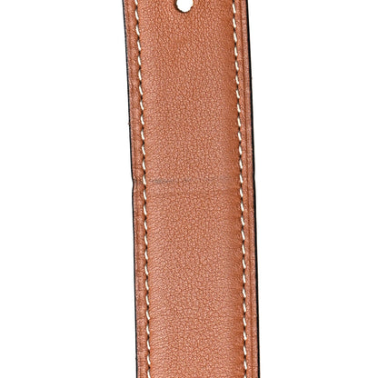Hermes Epsom Swift 32mm H Belt 90 Etoupe Gold 7 of 8