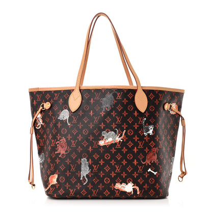 Louis Vuitton Catogram Neverfull MM Marron 1 of 10