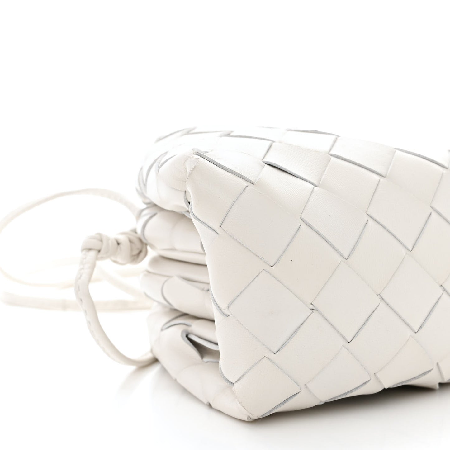 Nappa Intrecciato The Mini Pouch Chalk
