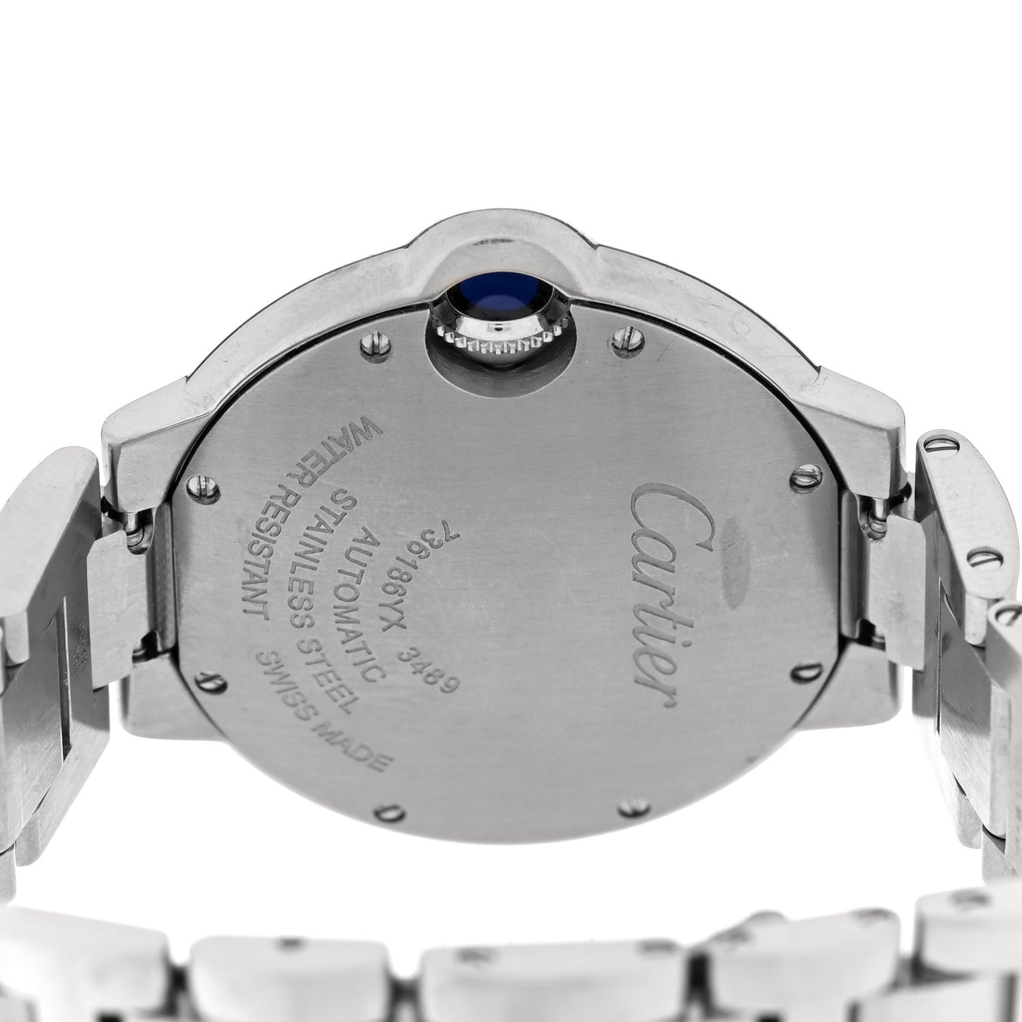 Stainless Steel 33mm Ballon Bleu De Cartier Automatic Watch