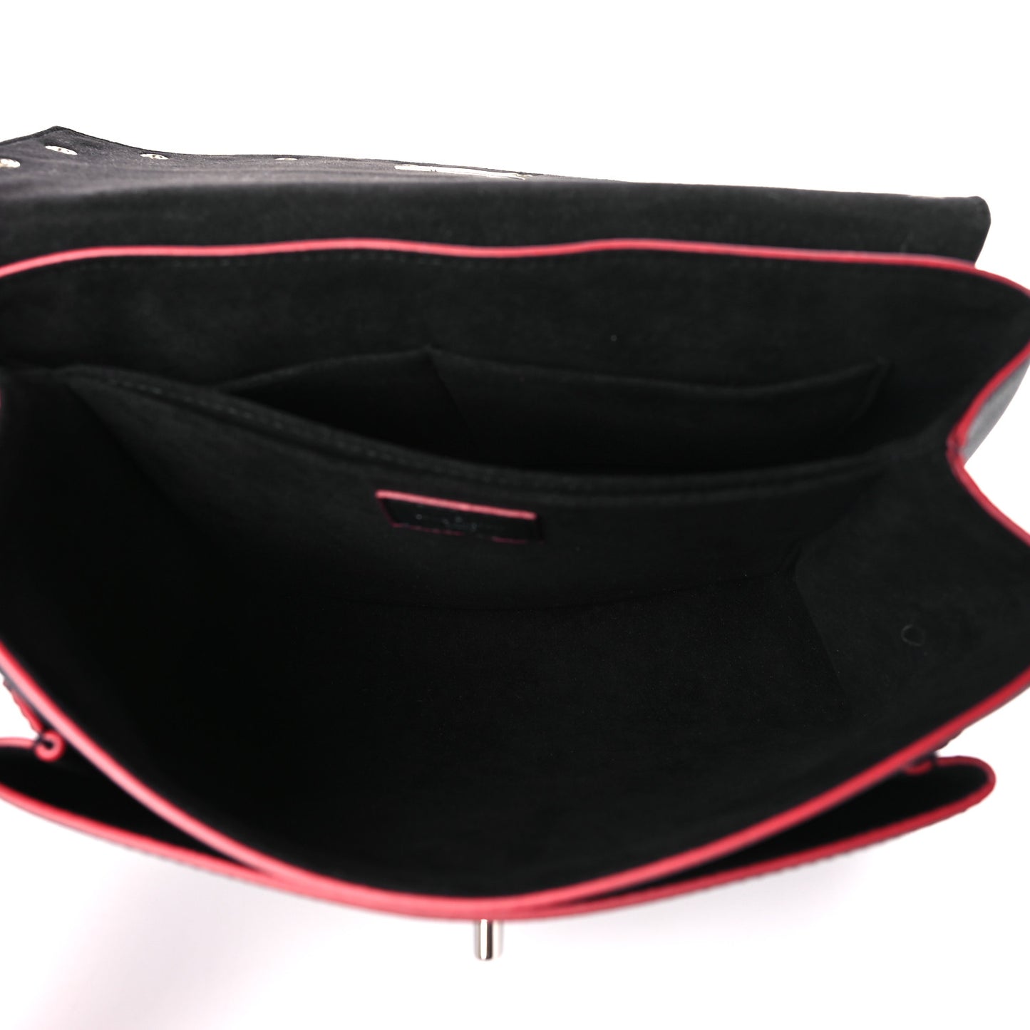 Soft Calfskin My Lockme Rivets Black