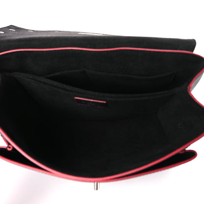 Louis Vuitton Soft Calfskin My Lockme Rivets Black 5 of 8