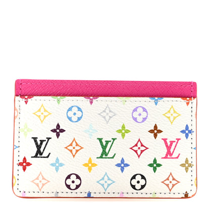 Louis Vuitton LV X TM Monogram Multicolor Card Holder Kawaii Pink 1 of 7