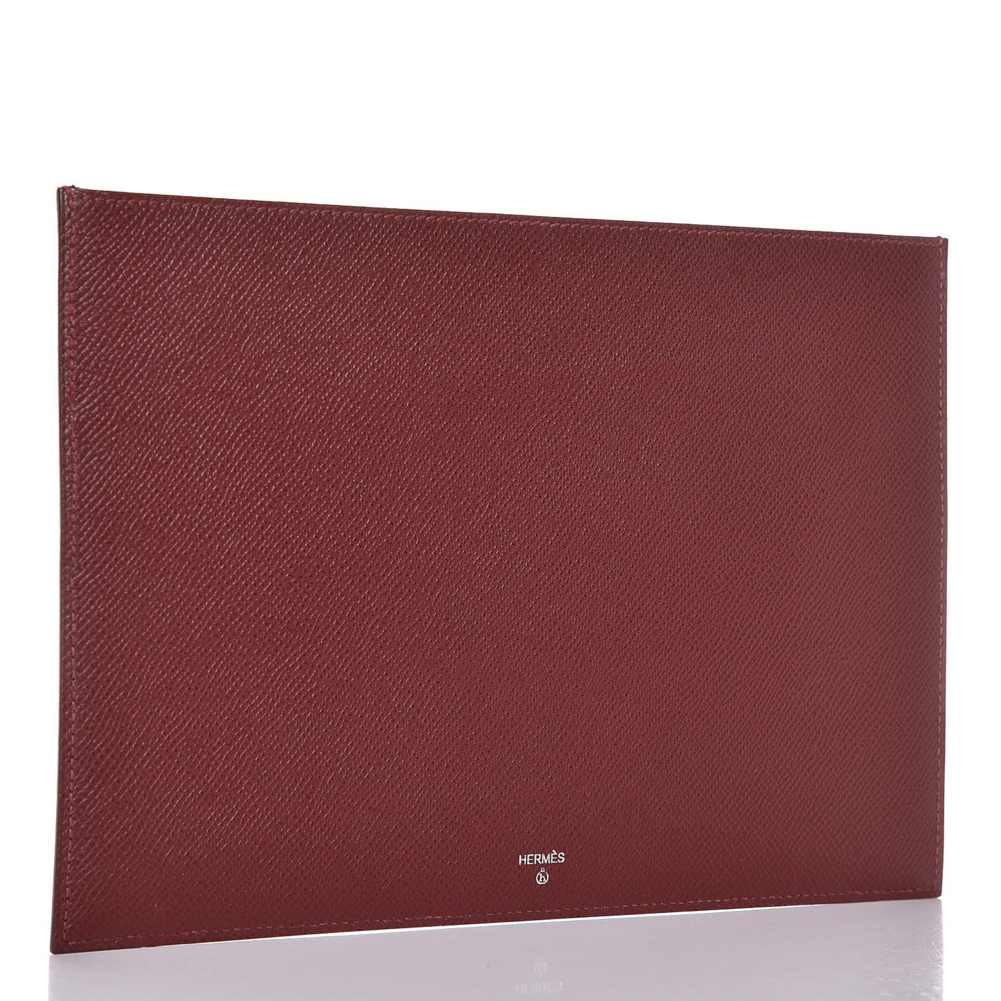 Epsom Petit H Flat Case Bleu Rouge H