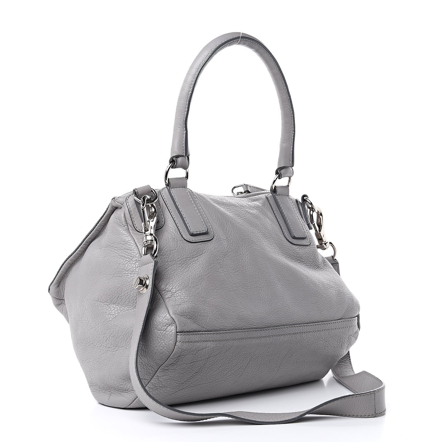 Givenchy Calfskin Medium Bolt Stud Pandora Pearl Grey 3 of 16