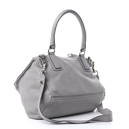 Givenchy Calfskin Medium Bolt Stud Pandora Pearl Grey 3 of 16