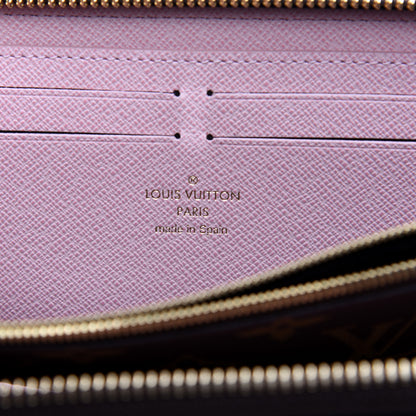 Louis Vuitton Monogram Clemence Wallet Rose Ballerine 8 of 9
