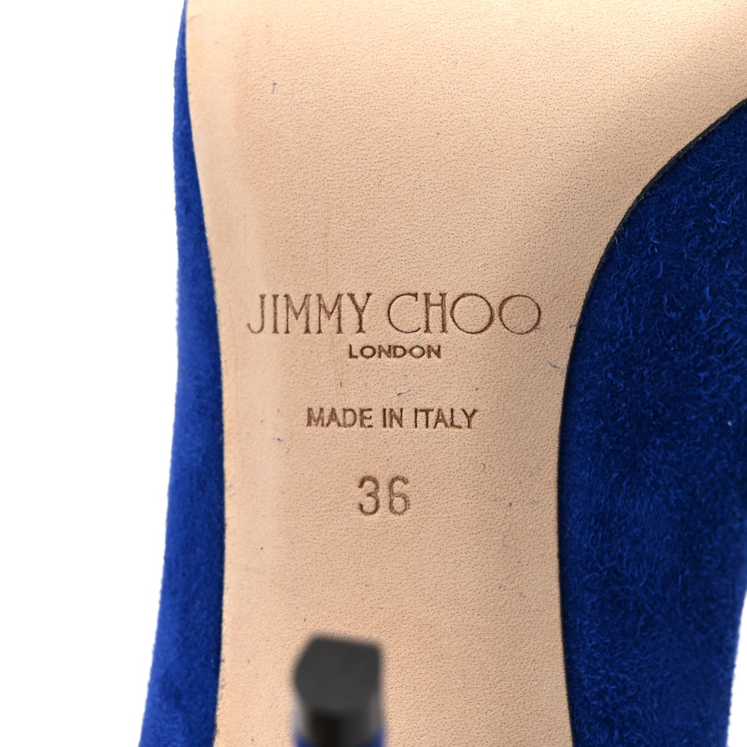 Jimmy Choo Suede Pumps 36 Blue 7 of 8