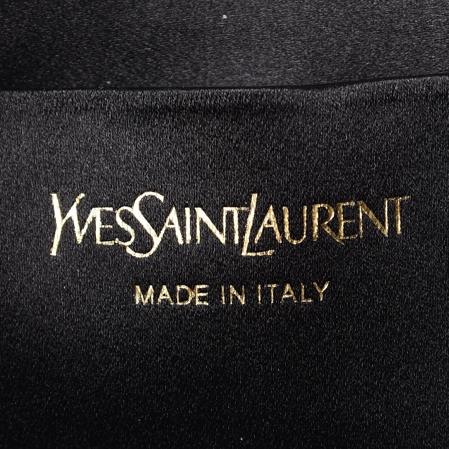 Saint Laurent Calfskin Monogram Large Belle De Jour Clutch Black 6 of 8