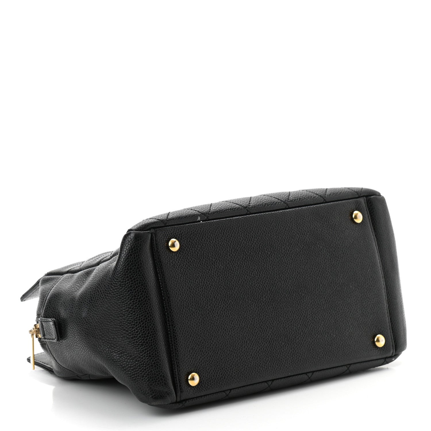 Chanel Caviar Quilted Petit Timeless Tote PTT Black 4 of 10