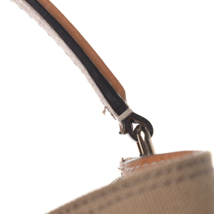 Burberry Canvas Mega Check Medium Ashby Hobo Saddle Brown 10 of 12