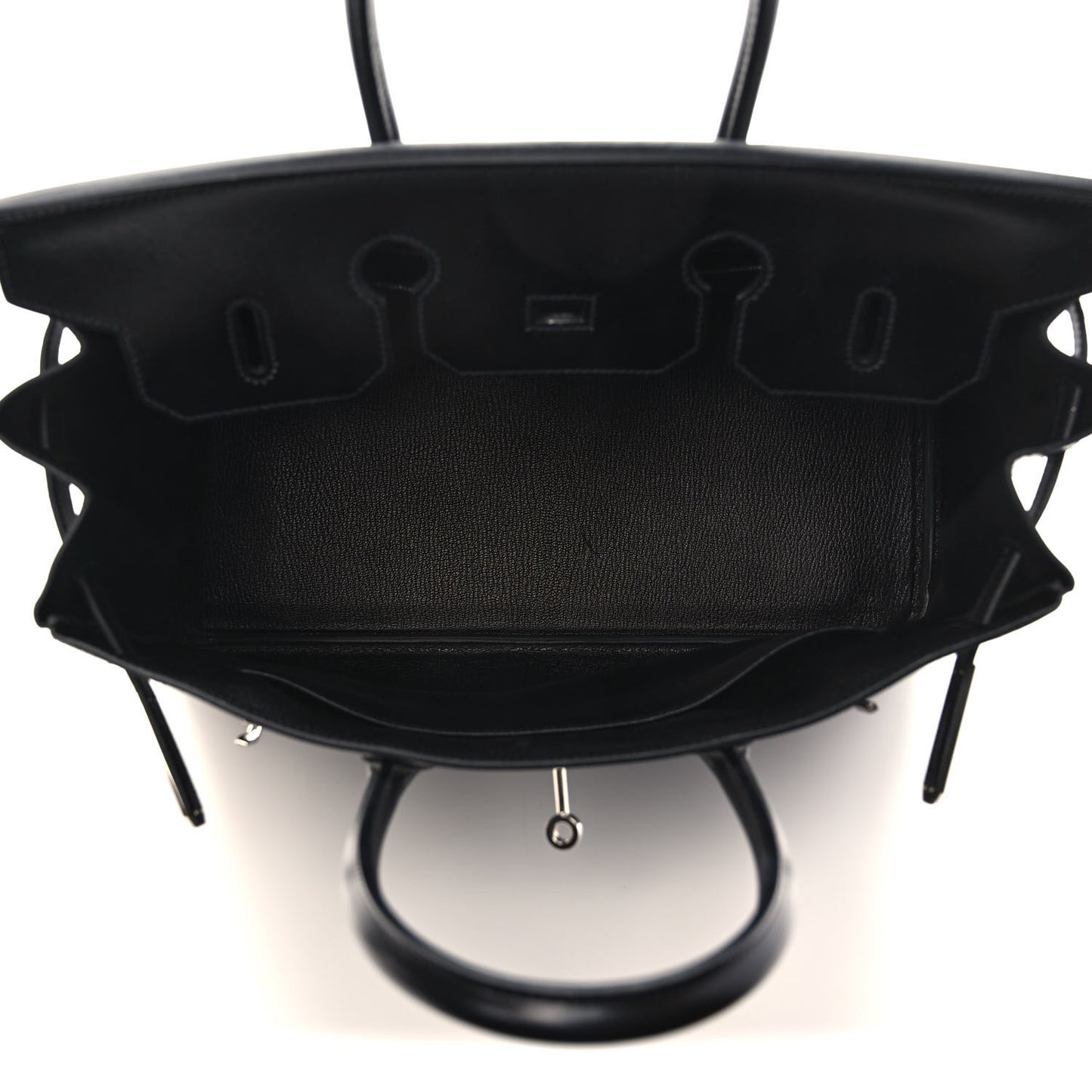 Box Guilloche Birkin 35 Black