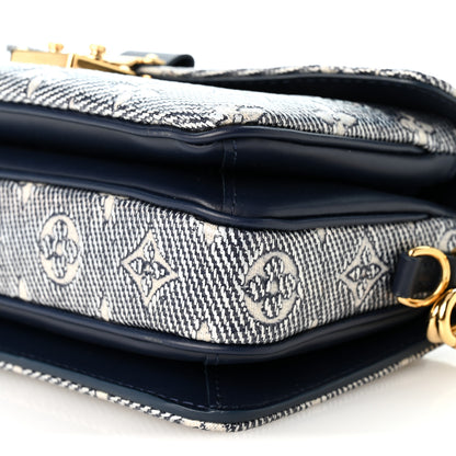 Louis Vuitton Monoglam Pochette Metis East West Blue 9 of 9