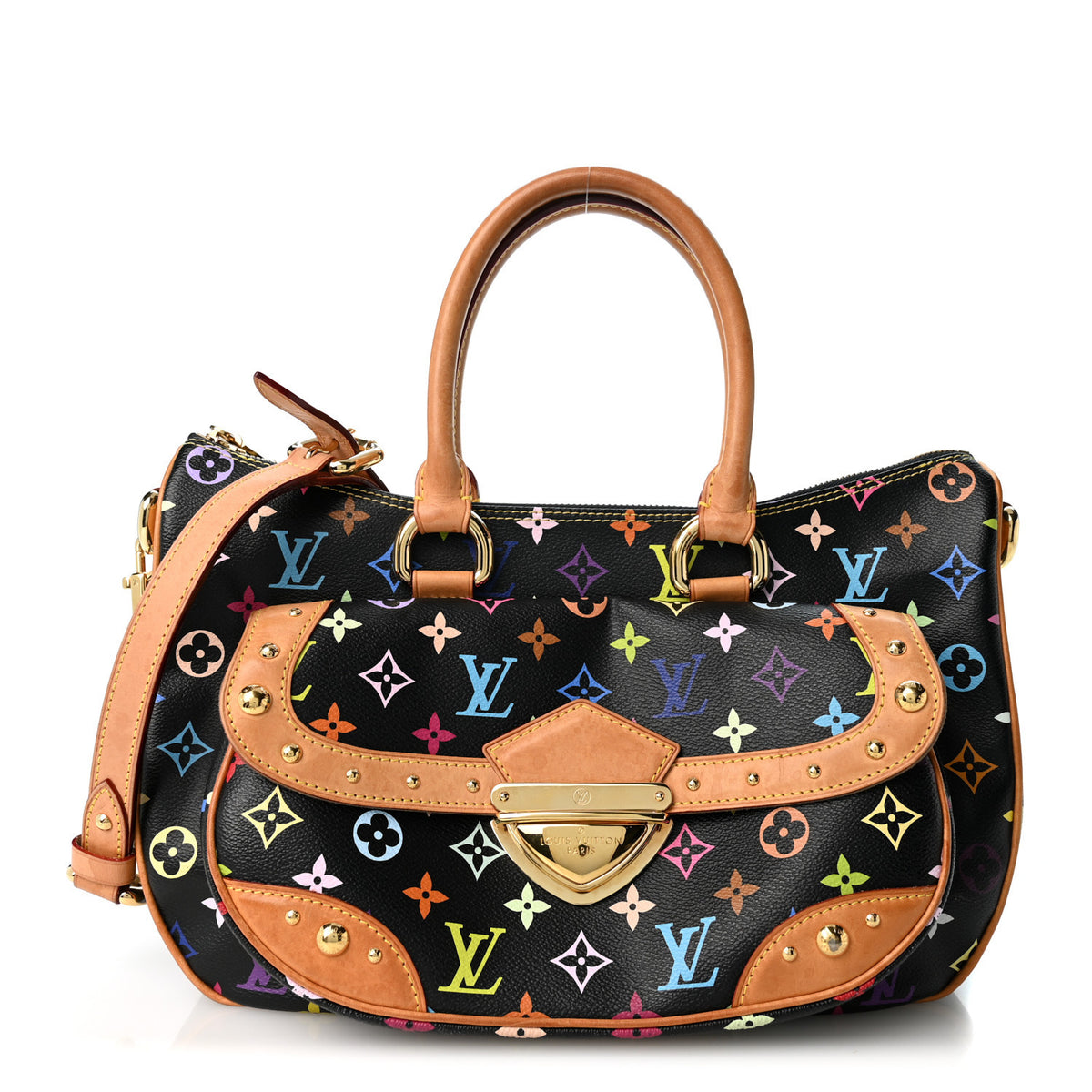 Monogram Multicolor Rita Black